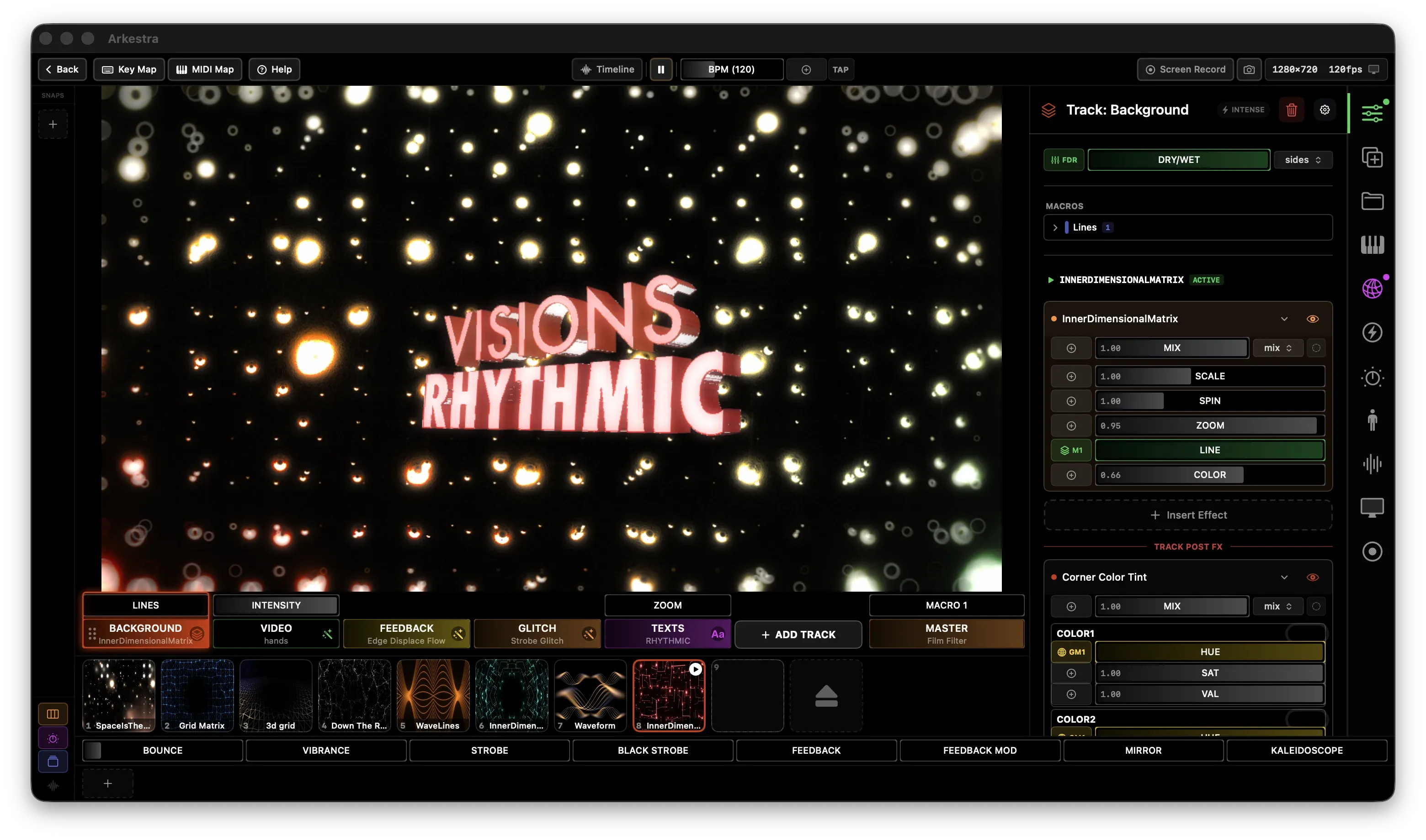 Arkestra interface overview